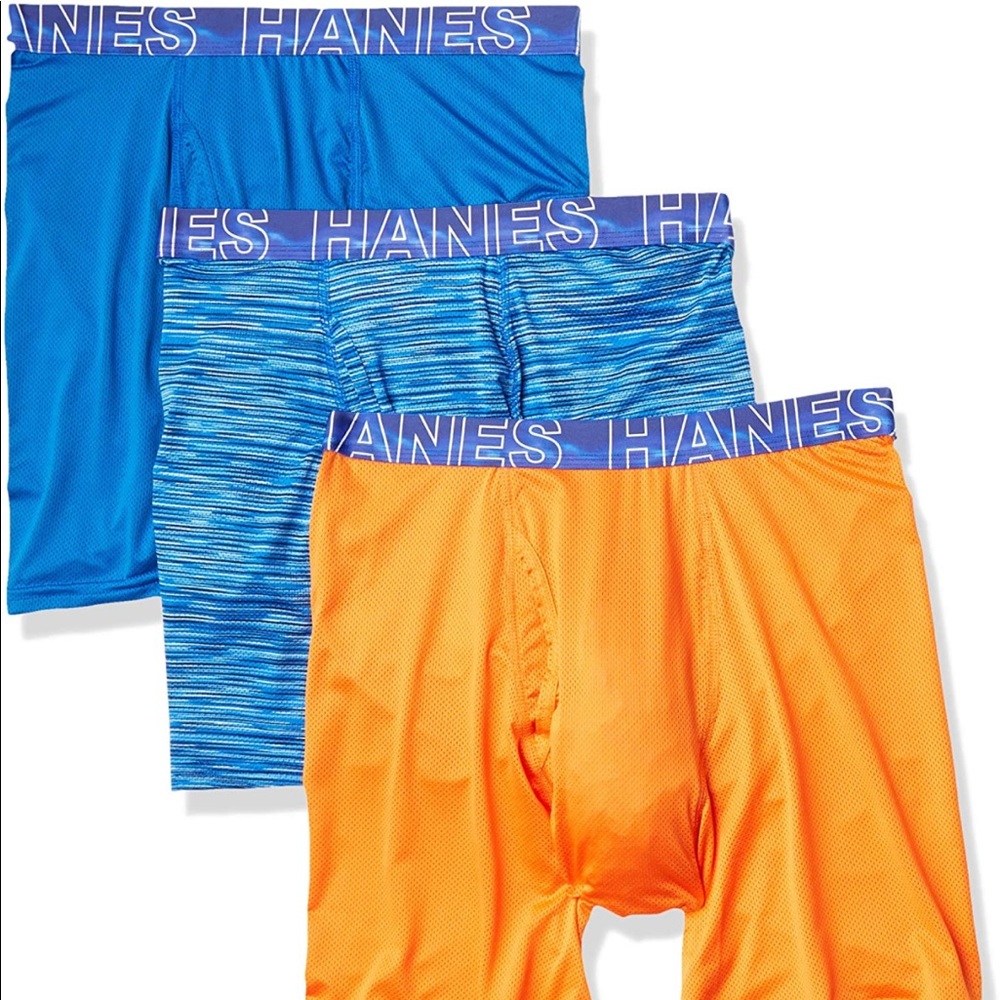 Hanes Men’s Mesh Boxer Briefs 2XL